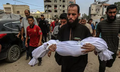 ഗസയിൽ വെടിനിർത്തൽ ആവശ്യപ്പെട്ട് 25 രാജ്യങ്ങൾ; വിട്ടുനിന്ന് അമേരിക്കയും ജർമ്മനിയും