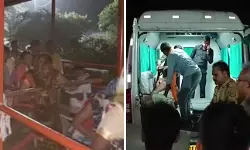 വൈദ്യുതിലൈന് പൊട്ടിവീണു;യുപിയിലെ ക്ഷേത്രത്തില് തിക്കിലും തിരക്കിലും പെട്ട് രണ്ടുമരണം വൈദ്യുതിലൈന് പൊട്ടിവീണു;യുപിയിലെ ക്ഷേത്രത്തില് തിക്കിലും തിരക്കിലും പെട്ട് രണ്ടുമരണം