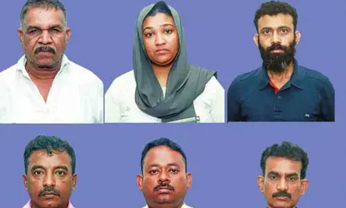 ഭര്‍ത്താവിനെ ജാമ്യത്തിലിറക്കാമെന്ന് പറഞ്ഞ് യുവതിയെ ബലാല്‍സംഗം ചെയ്‌തെന്ന്; ആറു പേര്‍ അറസ്റ്റില്‍