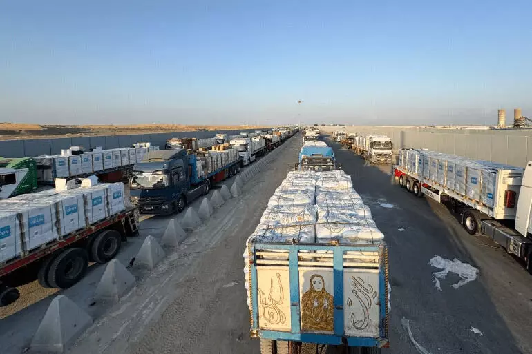 ഇസ്രായേലിന്റെ വംശഹത്യ പദ്ധതി; ഇതുവരെ തടഞ്ഞത് 22,000 ത്തിലധികം സഹായ ട്രക്കുകള്‍