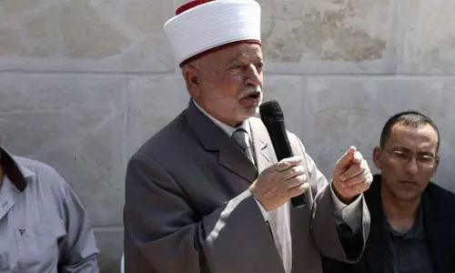 ജെറുസലേം ഗ്രാന്‍ഡ് മുഫ്തിക്ക് മസ്ജിദുല്‍ അഖ്‌സയില്‍ വിലക്കേര്‍പ്പെടുത്തി ഇസ്രായേല്‍