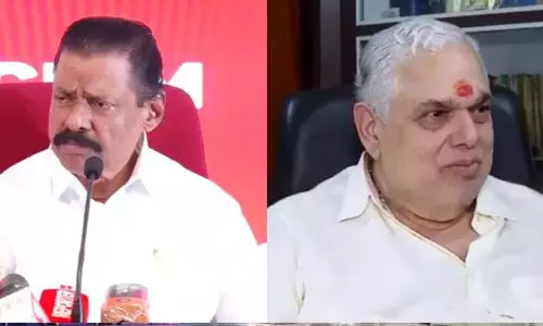 എം വി ഗോവിന്ദന് എന്നെ വന്ന് കണ്ടിരുന്നു; സൗഹൃദ സന്ദര്ശനം മാത്രം- ജോത്സ്യന് മാധവ പൊതുവാള് എം വി ഗോവിന്ദന് എന്നെ വന്ന് കണ്ടിരുന്നു; സൗഹൃദ സന്ദര്ശനം മാത്രം- ജോത്സ്യന് മാധവ പൊതുവാള്