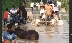 കനത്ത മഴയില്‍ ഉത്തരേന്ത്യ; ഗംഗ ഉള്‍പ്പെടെയുള്ള നദികള്‍ ഒഴുകുന്നത് അപകടനിലയ്ക്ക് മുകളില്‍