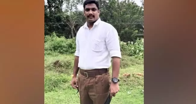 കഞ്ചാവുമായി ആര്‍എസ്എസ് നേതാവ് പിടിയില്‍