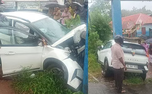 കോട്ടയത്ത് കാര്‍ നിയന്ത്രണം വിട്ട് അപകടം മൂന്ന് വയസുകാരന്‍ മരിച്ചു