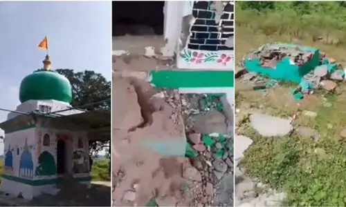 മധ്യപ്രദേശിലെ ഗാസി മിയാന് ദര്ഗയ്ക്ക് നേരെ ആക്രമണം മധ്യപ്രദേശിലെ ഗാസി മിയാന് ദര്ഗയ്ക്ക് നേരെ ആക്രമണം