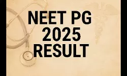 നീറ്റ് പി ജി 2025 ഫലം പ്രസിദ്ധീകരിച്ചു നീറ്റ് പി ജി 2025 ഫലം പ്രസിദ്ധീകരിച്ചു