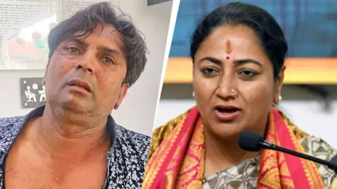 ഡല്ഹി മുഖ്യമന്ത്രി രേഖ ഗുപ്തയുടെ മുഖത്തടിച്ചു ഡല്ഹി മുഖ്യമന്ത്രി രേഖ ഗുപ്തയുടെ മുഖത്തടിച്ചു