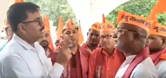 പള്ളി നിര്‍മാണം തടയണമെന്ന് ഹിന്ദുത്വര്‍; ഭീഷണിപ്പെടുത്തിയാല്‍ പോലിസില്‍ പരാതി നല്‍കുമെന്ന് മജിസ്‌ട്രേറ്റ്