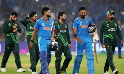 പാകിസ്തനുമായുള്ള കായിക ബന്ധത്തില് നിലപാട് വ്യക്തമാക്കി ഇന്ത്യ; ഇനി പാകിസ്താന് വേണ്ടി വേദി ഒരുക്കില്ല പാകിസ്തനുമായുള്ള കായിക ബന്ധത്തില് നിലപാട് വ്യക്തമാക്കി ഇന്ത്യ; ഇനി പാകിസ്താന് വേണ്ടി വേദി ഒരുക്കില്ല