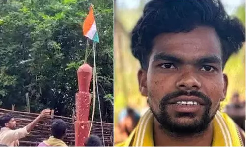 ദേശീയ പതാക ഉയര്ത്തിയ യുവാവിനെ മാവോവാദികള് കൊലപ്പെടുത്തിയെന്ന് ദേശീയ പതാക ഉയര്ത്തിയ യുവാവിനെ മാവോവാദികള് കൊലപ്പെടുത്തിയെന്ന്