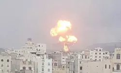 സന്‍ആയില്‍ ഇസ്രായേലി വ്യോമാക്രമണം(വീഡിയോ)