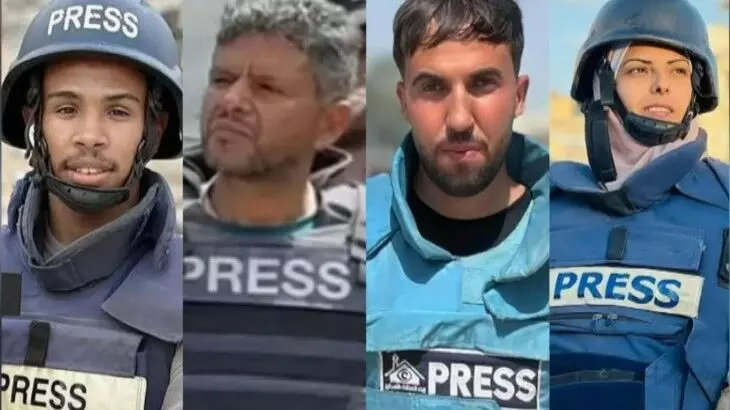 അല് നാസര് ആശുപത്രിക്ക് സമീപം വ്യോമാക്രമണം; അഞ്ചുമാധ്യമപ്രവര്ത്തകരടക്കം 19 പേര് കൊല്ലപ്പെട്ടു അല് നാസര് ആശുപത്രിക്ക് സമീപം വ്യോമാക്രമണം; അഞ്ചുമാധ്യമപ്രവര്ത്തകരടക്കം 19 പേര് കൊല്ലപ്പെട്ടു