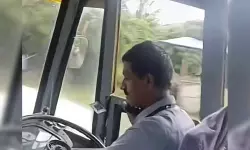 ഡ്രൈവിങ്ങിനിടെ ഫോണുപയോഗം; കെഎസ്ആര്‍ടിസി ഡ്രൈവറുടെ ലൈസന്‍സ് സസ്‌പെന്‍ഡ് ചെയ്തു