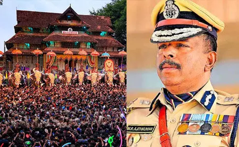 തൃശൂര്‍ പൂരം കലക്കല്‍; എം ആര്‍ അജിത് കുമാറിനെതിരെ കടുത്ത നടപടി വേണ്ട, താക്കീതില്‍ ഒതുക്കും; ഡിജിപി