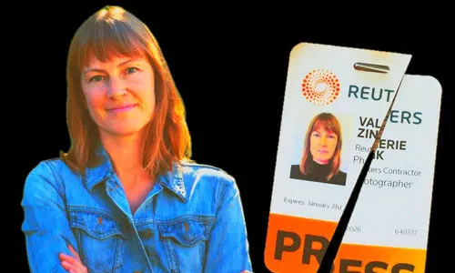 ഫലസ്തീനി മാധ്യമപ്രവര്ത്തകര്ക്കെതിരേ റോയിട്ടേഴ്സ് വ്യാജ വാര്ത്തകള് നല്കുന്നു ; ഫോട്ടോഗ്രാഫര് രാജിവച്ചു ഫലസ്തീനി മാധ്യമപ്രവര്ത്തകര്ക്കെതിരേ റോയിട്ടേഴ്സ് വ്യാജ വാര്ത്തകള് നല്കുന്നു ; ഫോട്ടോഗ്രാഫര് രാജിവച്ചു