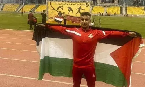 ഫലസ്തീനി അത്ലറ്റിനെ ഇസ്രായേലി സൈന്യം വെടിവച്ചു കൊന്നു ഫലസ്തീനി അത്ലറ്റിനെ ഇസ്രായേലി സൈന്യം വെടിവച്ചു കൊന്നു