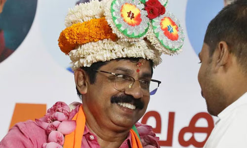 ബിജെപി സംസ്ഥാന വൈസ് പ്രസിഡന്റ് സി കൃഷ്ണകുമാറിന് എതിരെ പീഡന പരാതി