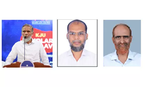 ഡോ.കെ ജമാലുദ്ദീന് ഫാറൂഖി കേരള ജംഇയ്യതുല് ഉലമ പ്രസിഡന്റ്; ഡോ. എ കെ അബ്ദുല് ഹമീദ് മദനി ജന.സെക്രട്ടറി, ഡോ. പി എം മുസ്തഫ സുല്ലമി ട്രഷറര് ഡോ.കെ ജമാലുദ്ദീന് ഫാറൂഖി കേരള ജംഇയ്യതുല് ഉലമ പ്രസിഡന്റ്; ഡോ. എ കെ അബ്ദുല് ഹമീദ് മദനി ജന.സെക്രട്ടറി, ഡോ. പി എം മുസ്തഫ സുല്ലമി ട്രഷറര്