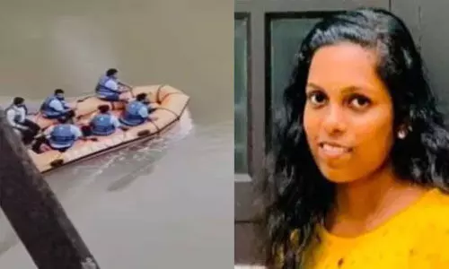 പാലത്തില്നിന്ന് പുഴയില് ചാടിയ യുവതിയുടെ മൃതദേഹം കണ്ടെത്തി പാലത്തില്നിന്ന് പുഴയില് ചാടിയ യുവതിയുടെ മൃതദേഹം കണ്ടെത്തി