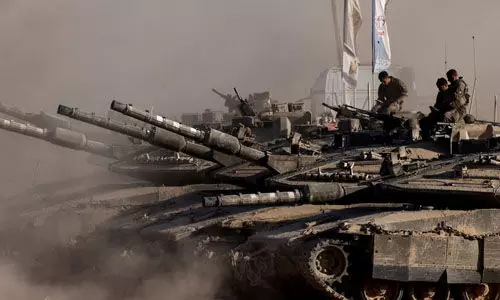 ഗസയില് കുഴിബോംബ് പൊട്ടി ഏഴ് ഇസ്രായേലി സൈനികര്ക്ക് പരിക്ക് ഗസയില് കുഴിബോംബ് പൊട്ടി ഏഴ് ഇസ്രായേലി സൈനികര്ക്ക് പരിക്ക്