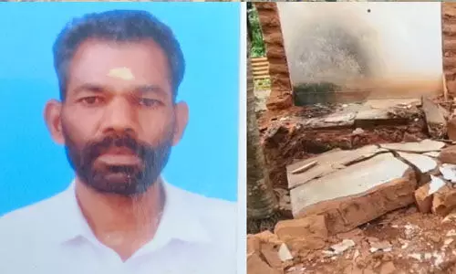 ചുമരിടിഞ്ഞ് വീണ് മധ്യവയ്‌സകന്‍ മരിച്ചു