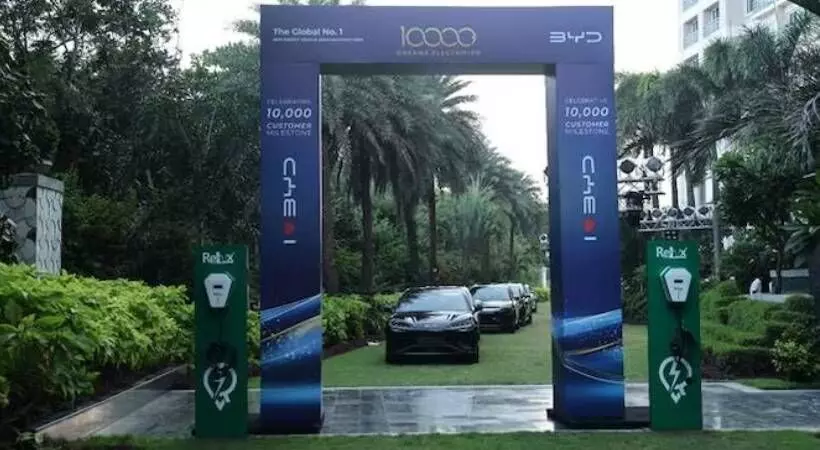 ഇന്ത്യന് വിപണിയില് നേട്ടമുറപ്പിച്ച് ബിവൈഡി ഇന്ത്യന് വിപണിയില് നേട്ടമുറപ്പിച്ച് ബിവൈഡി