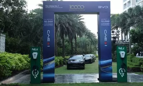 ഇന്ത്യന്‍ വിപണിയില്‍ നേട്ടമുറപ്പിച്ച് ബിവൈഡി