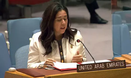 എബ്രഹാം ഉടമ്പടി ഹമാസും ഇസ്രായേലി തീവ്രവാദികളും അട്ടിമറിച്ചെന്ന് യുഎഇ ഉദ്യോഗസ്ഥ എബ്രഹാം ഉടമ്പടി ഹമാസും ഇസ്രായേലി തീവ്രവാദികളും അട്ടിമറിച്ചെന്ന് യുഎഇ ഉദ്യോഗസ്ഥ