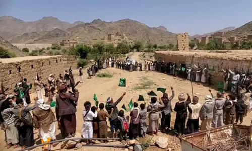 സയണിസ്റ്റ് അതിക്രമങ്ങളില്‍ പ്രതിഷേധിച്ച് മാരിബ് പ്രവിശ്യയിലെ ഗോത്രങ്ങള്‍