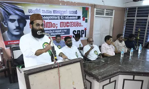 വക്കം അബ്ദുല്‍ ഖാദറിന്റെ ജീവിതം പുതു തലമുറയ്ക്ക് ഊര്‍ജ്ജം പകരുന്നത്: മൂവാറ്റുപുഴ അഷറഫ് മൗലവി