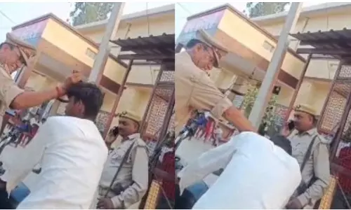 പരാതിയുമായി എത്തിയ യുവാവിനെ സ്റ്റേഷനില്‍ മര്‍ദ്ദിച്ച് പോലിസ്