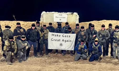 ഗസയില് ഇസ്രായേലിനെ സഹായിക്കാന് കുരിശുയുദ്ധ ബൈക്കര് സംഘവും ഗസയില് ഇസ്രായേലിനെ സഹായിക്കാന് കുരിശുയുദ്ധ ബൈക്കര് സംഘവും