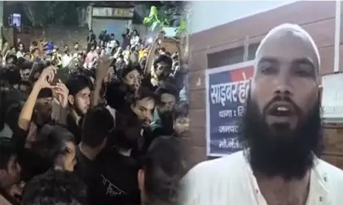 ഇമാമിനെ മര്ദ്ദിച്ച് ഹിന്ദുത്വ സംഘം ഇമാമിനെ മര്ദ്ദിച്ച് ഹിന്ദുത്വ സംഘം