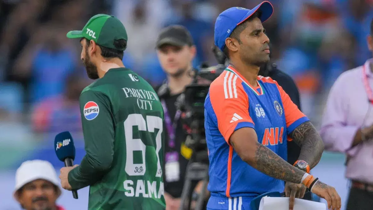 പരസ്പരം ഹസ്തദാനം നല്‍കാത്തത് കളി നിയമങ്ങള്‍ക്കെതിര്; ഇന്ത്യക്കെതിരേ ഏഷ്യന്‍ ക്രിക്കറ്റ് കൗണ്‍സിലില്‍ പ്രതിഷേധമറിയിച്ച് പാകിസ്താന്‍