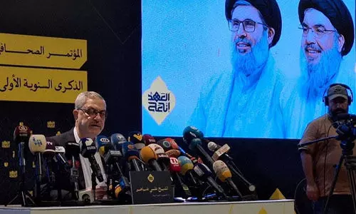 ഞങ്ങള് ഉടമ്പടി പാലിക്കും.; സയ്യിദ് ഹസന് നസറുല്ല, സയ്യിദ് സഫിയുദ്ദീന് അനുസ്മരണം 25ന് തുടങ്ങും ഞങ്ങള് ഉടമ്പടി പാലിക്കും.; സയ്യിദ് ഹസന് നസറുല്ല, സയ്യിദ് സഫിയുദ്ദീന് അനുസ്മരണം 25ന് തുടങ്ങും