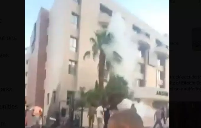 ഇസ്രായേലില് ഡ്രോണ് ആക്രമണം നടത്തി യെമന്(വീഡിയോ+) ഇസ്രായേലില് ഡ്രോണ് ആക്രമണം നടത്തി യെമന്(വീഡിയോ+)