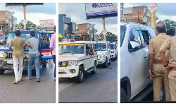 വെള്ളക്കെട്ടും ശുചിത്വക്കുറവും; ഉത്തര്‍പ്രദേശില്‍ മന്ത്രിയുടെ വഴിതടഞ്ഞ് യുവാക്കള്‍