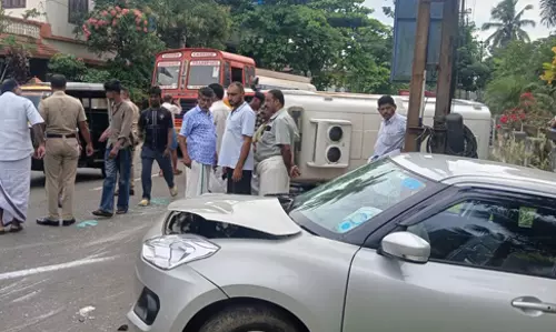 ഏറ്റുമാനൂരില്‍ ആംബുലന്‍സ് അപകടം; നഴ്‌സ് മരിച്ചു