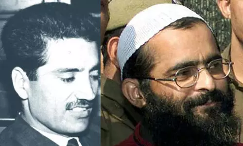 മുഹമ്മദ് മഖ്ബൂല് ഭട്ടിന്റെയും അഫ്സല് ഗുരുവിന്റെയും ഖബ്റുകള് തിഹാര് ജയിലില് നിന്ന് നീക്കം ചെയ്യണമെന്ന് ഹരജി മുഹമ്മദ് മഖ്ബൂല് ഭട്ടിന്റെയും അഫ്സല് ഗുരുവിന്റെയും ഖബ്റുകള് തിഹാര് ജയിലില് നിന്ന് നീക്കം ചെയ്യണമെന്ന് ഹരജി