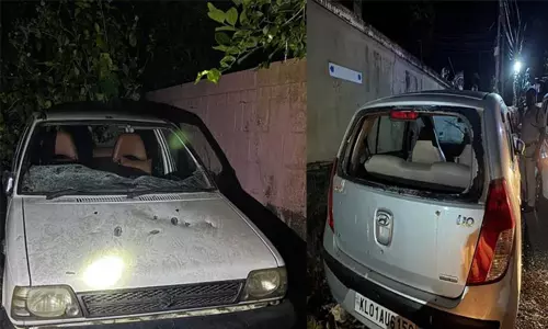 തിരുവനന്തപുരത്ത് ഗുണ്ടാ ആക്രമണം; പഴം പഴുത്തില്ലെന്ന് പറഞ്ഞ് കടയുടമയെ വെട്ടി; നിരവധി വാഹനങ്ങള്‍ തകര്‍ത്തു