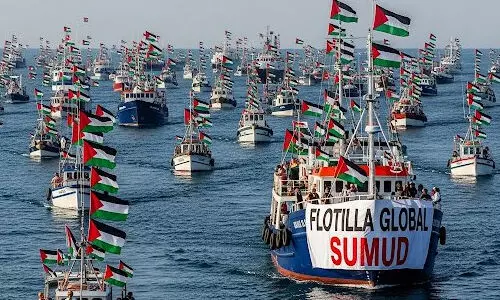 ഗസയിലേക്കുള്ള ഫ്ളോട്ടില്ലകളെ തൊട്ടാല് ഇസ്രായേലിനെതിരേ കൂടുതല് നടപടി:സ്പെയ്ന്; ഇസ്രായേലിനെതിരേ സമ്പൂര്ണ ആയുധ ഉപരോധവും ഏര്പ്പെടുത്തി ഗസയിലേക്കുള്ള ഫ്ളോട്ടില്ലകളെ തൊട്ടാല് ഇസ്രായേലിനെതിരേ കൂടുതല് നടപടി:സ്പെയ്ന്; ഇസ്രായേലിനെതിരേ സമ്പൂര്ണ ആയുധ ഉപരോധവും ഏര്പ്പെടുത്തി