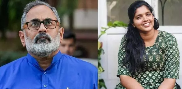 ബിജെപി സംസ്ഥാന അധ്യക്ഷന്‍ രാജീവ് ചന്ദ്രശേറഖറിനെതിരെ ഡിജിപിക്ക് പരാതി നല്‍കി കൈരളി ന്യൂസ് റിപോര്‍ട്ടര്‍