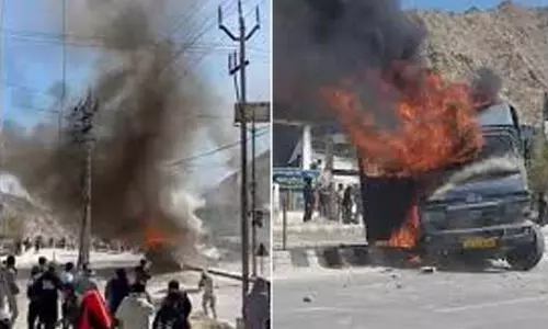 സംസ്ഥാന പദവി ആവശ്യപ്പെട്ട് ലഡാക്കില്‍ പ്രതിഷേധം; നാലുമരണം