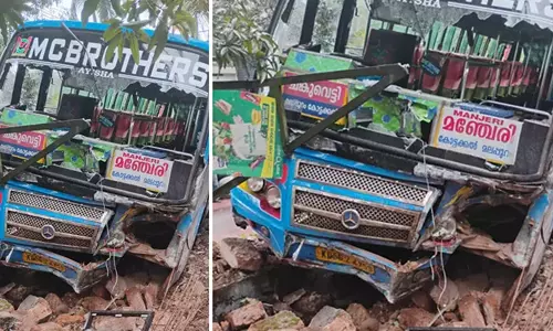 ബസും മിനിലോറിയും കൂട്ടിയിടിച്ചു; അഞ്ചുപേര്‍ക്ക് പരിക്ക്