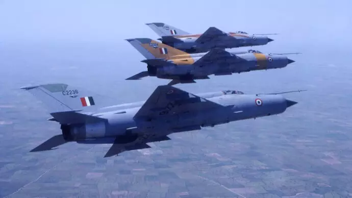 മിഗ്-21 വ്യോമസേനയില്‍ നിന്ന് അരങ്ങൊഴിയുന്നു; ചണ്ഡീഗണ്ഡില്‍ വിപുലമായ ചടങ്ങ്