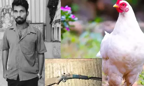 കോഴിക്ക് വെച്ച വെടിയേറ്റ് അയല്‍വാസി മരിച്ചു