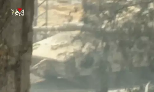 മെര്‍ക്കാവ ടാങ്ക് തകര്‍ക്കുന്ന ദൃശ്യം പുറത്തുവിട്ട് ഹമാസ്