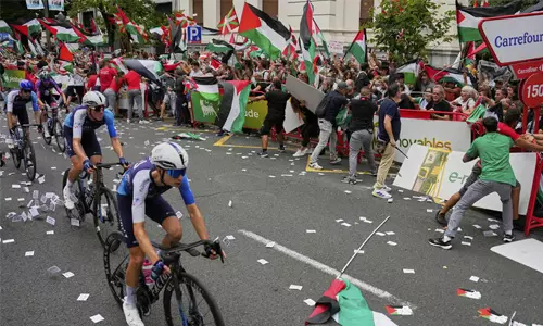 ഇസ്രായേലി സൈക്കിളിങ് ടീമിന് വിലക്ക്