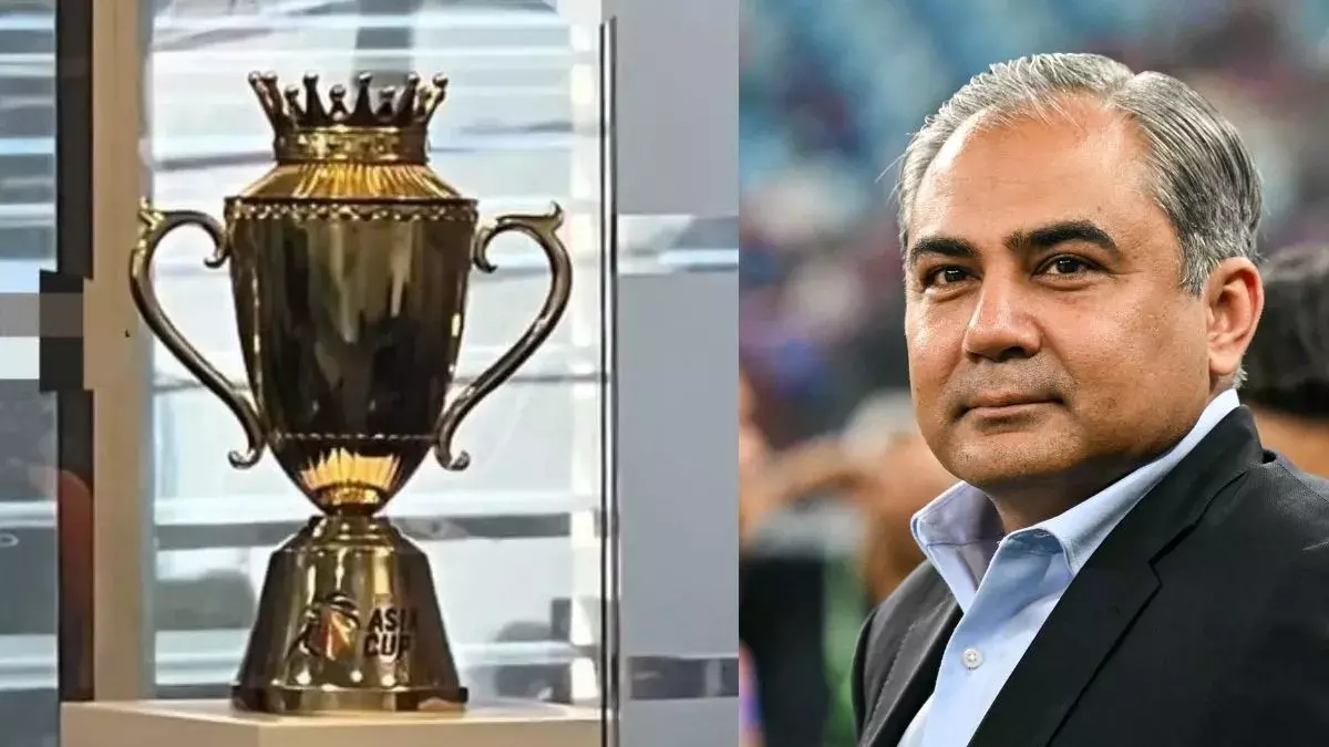 ഏഷ്യ കപ്പ് ട്രോഫി യുഎഇ ക്രിക്കറ്റ് ബോര്ഡിന് കൈമാറി മൊഹ്സിന് നഖ് വി ഏഷ്യ കപ്പ് ട്രോഫി യുഎഇ ക്രിക്കറ്റ് ബോര്ഡിന് കൈമാറി മൊഹ്സിന് നഖ് വി